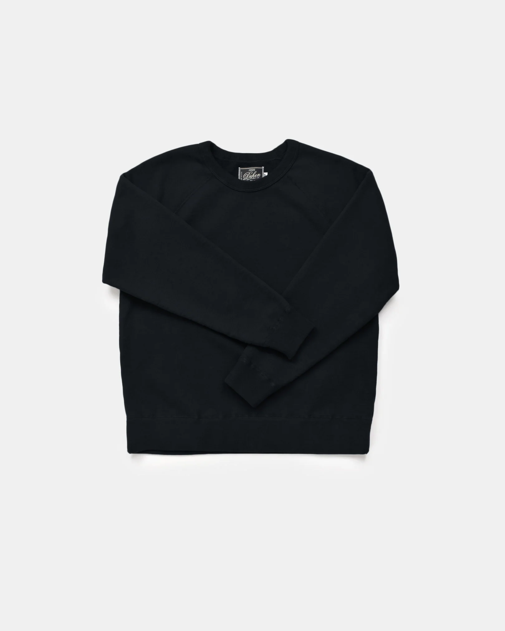 DE-HDC01-BLK - Dehen 1920 Heavy Duty Crew Sweatshirt - Black - Image 5