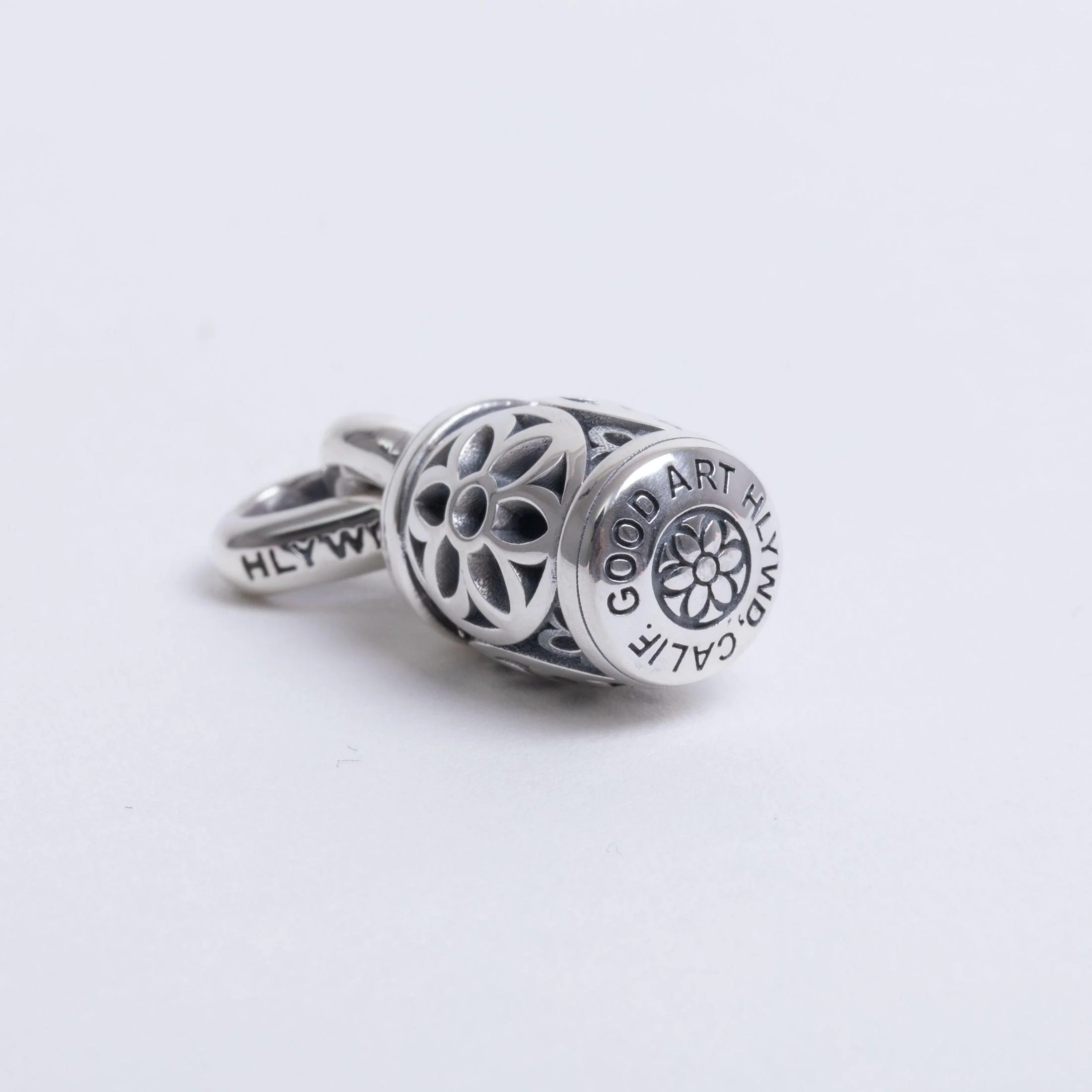 GA-BABY-BARREL - GOOD ART HLYWD Baby Barrel Pendant - Sterling Silver - Image 4