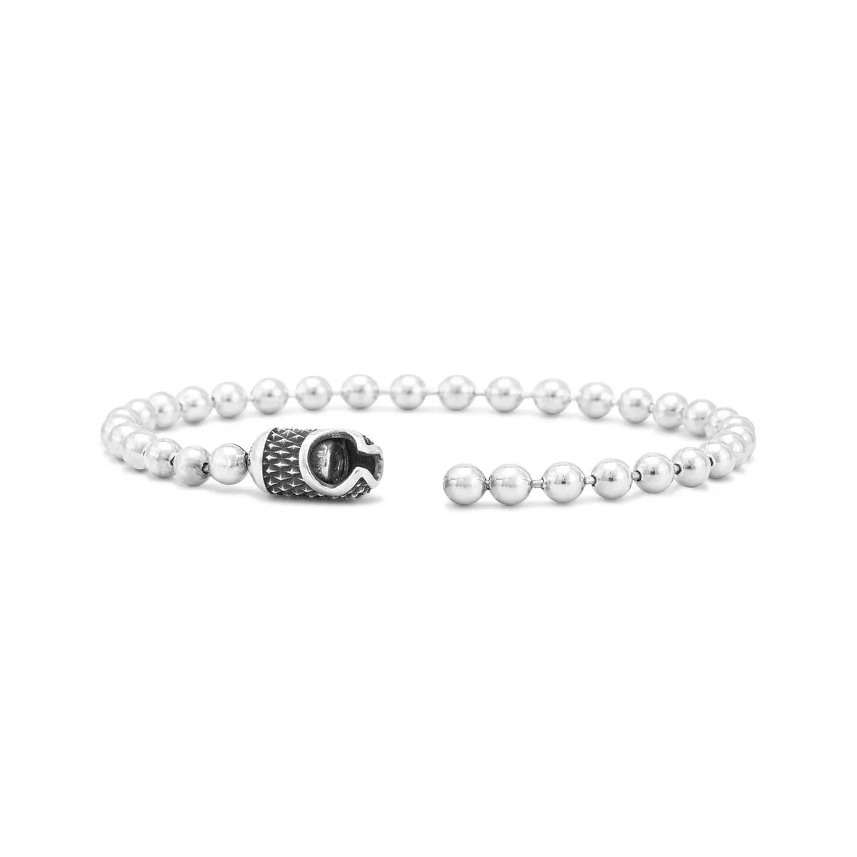 GA-POPLOCK-BRACELET-GB - GOOD ART HLYWD Poplock Bracelet Goosebumps - Sterling Silver - Image 3