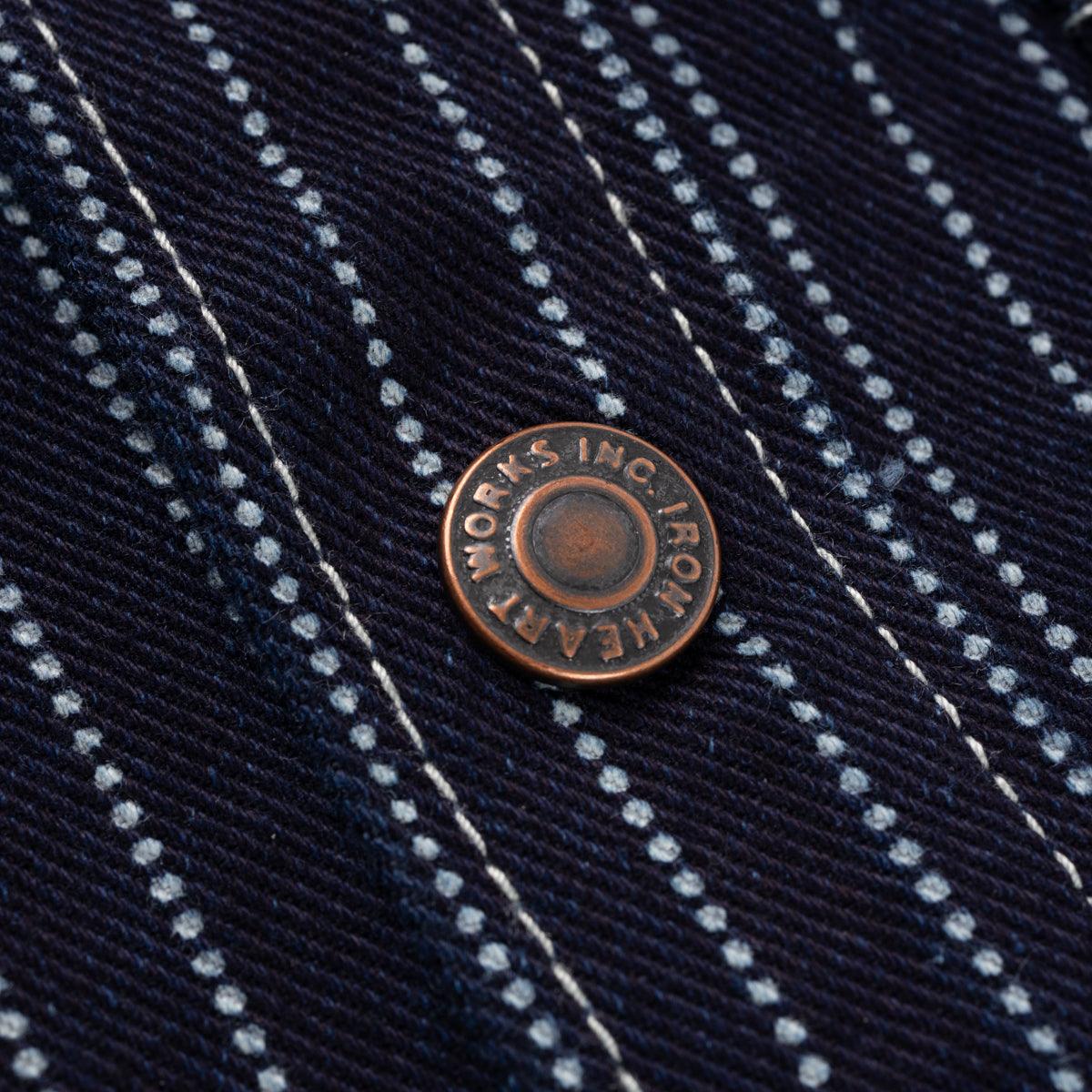 IHSH-227-IND - 12oz Wabash CPO Shirt - Indigo - Image 10