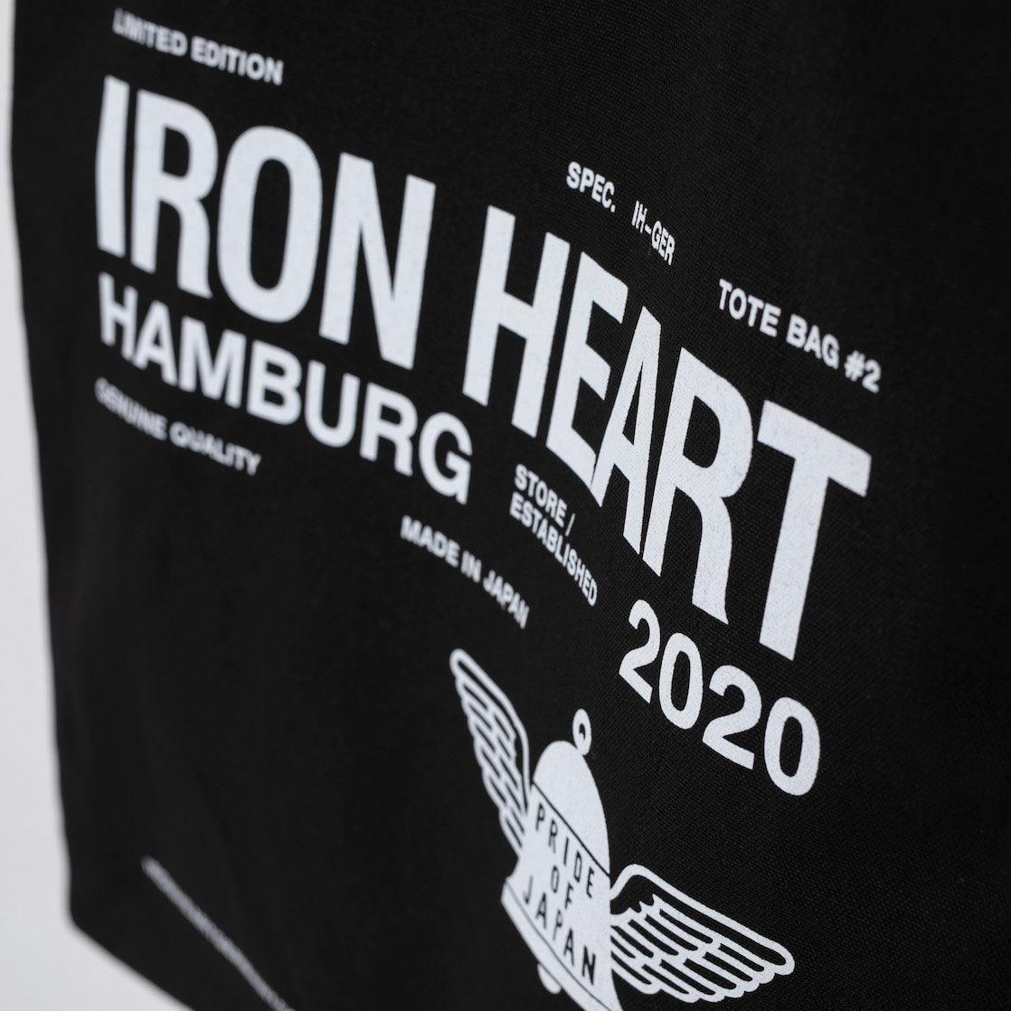 IHG-TOTE-2-BLK - Iron Heart Hamburg Tote Bag #2 - Black - Image 3