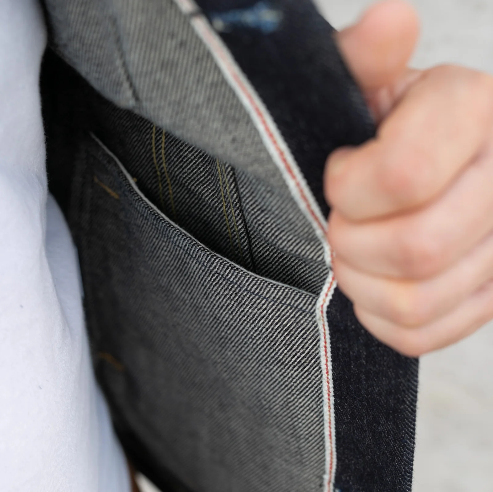IH-526L - 19oz Left-Hand Twill Selvedge Denim Type III Jacket - Indigo - Image 4