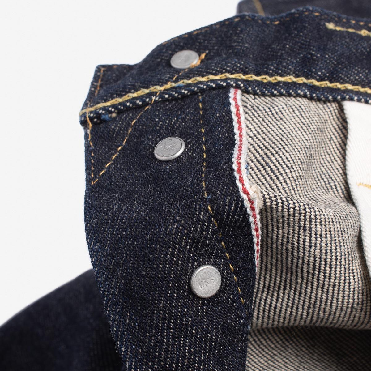 IH-555S-21 - 21oz Selvedge Denim Super Slim Jeans - Indigo - Image 7