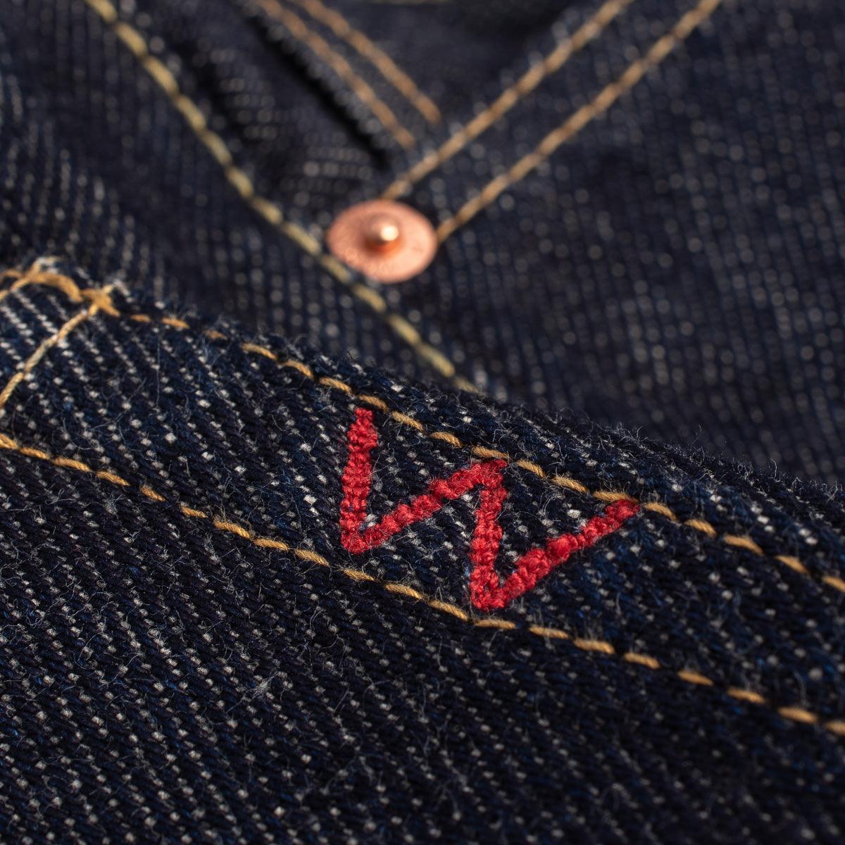IH-555S-21 - 21oz Selvedge Denim Super Slim Jeans - Indigo - Image 9