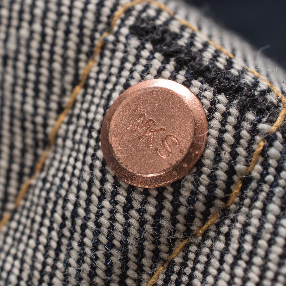 IH-634S-142 - 14oz Selvedge Denim Straight Cut Jeans - Indigo - Image 11