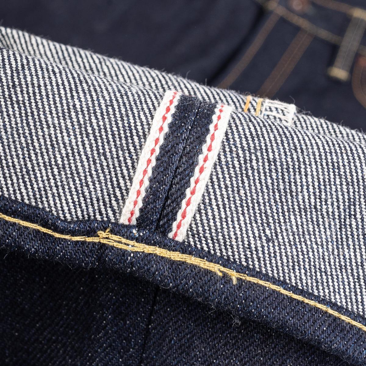 IH-634S-UHR - 21/23oz Raw Selvedge Denim Straight Cut Jeans - Indigo - Image 14