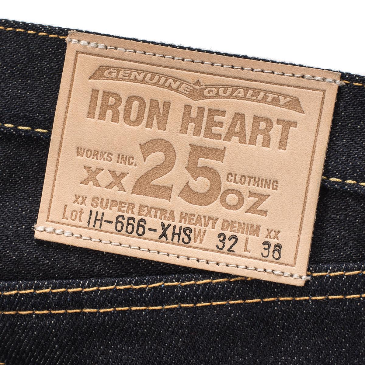 IH-666-XHS - 25oz Slim Straight Cut Jeans - Indigo - Image 6