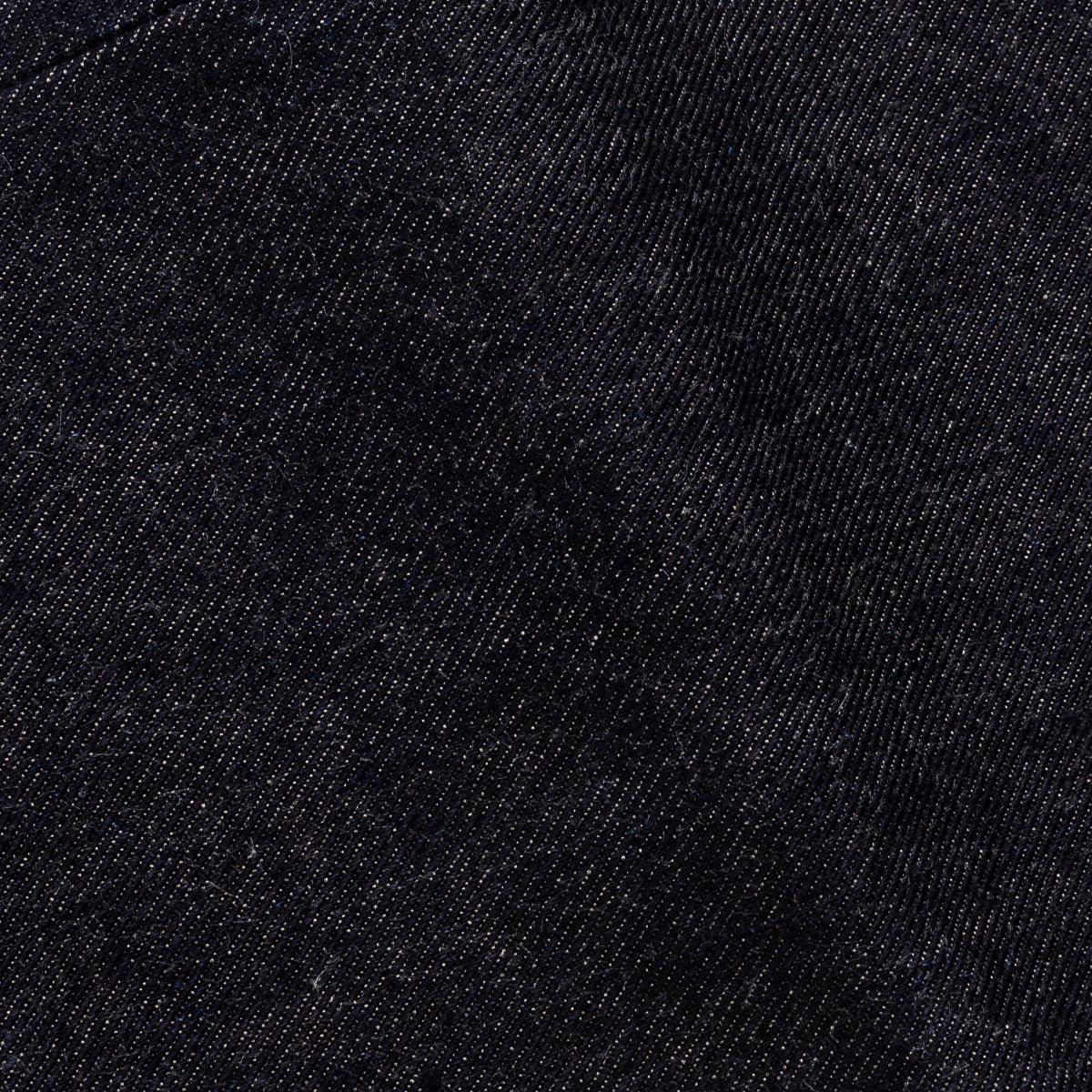 IH-666S-19L - 19oz Left Hand Twill Selvedge Denim Slim Straight Cut Jeans - Indigo - Image 16