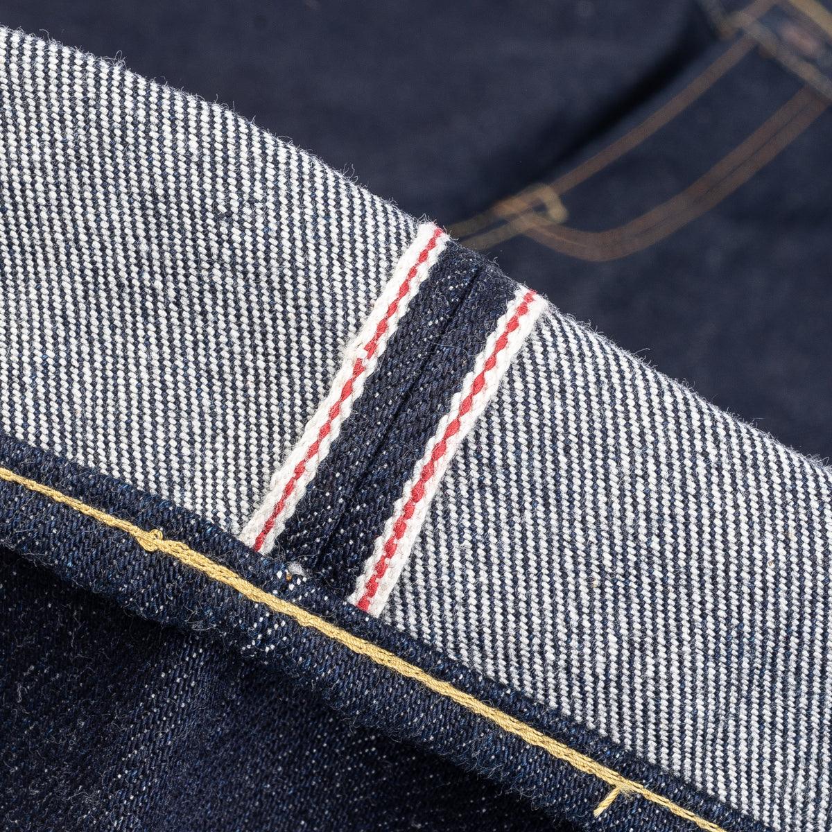 IH-666S-UHR - 21/23oz Ultra Heavy Raw Selvedge Denim Slim Straight Jeans - Indigo - Image 10