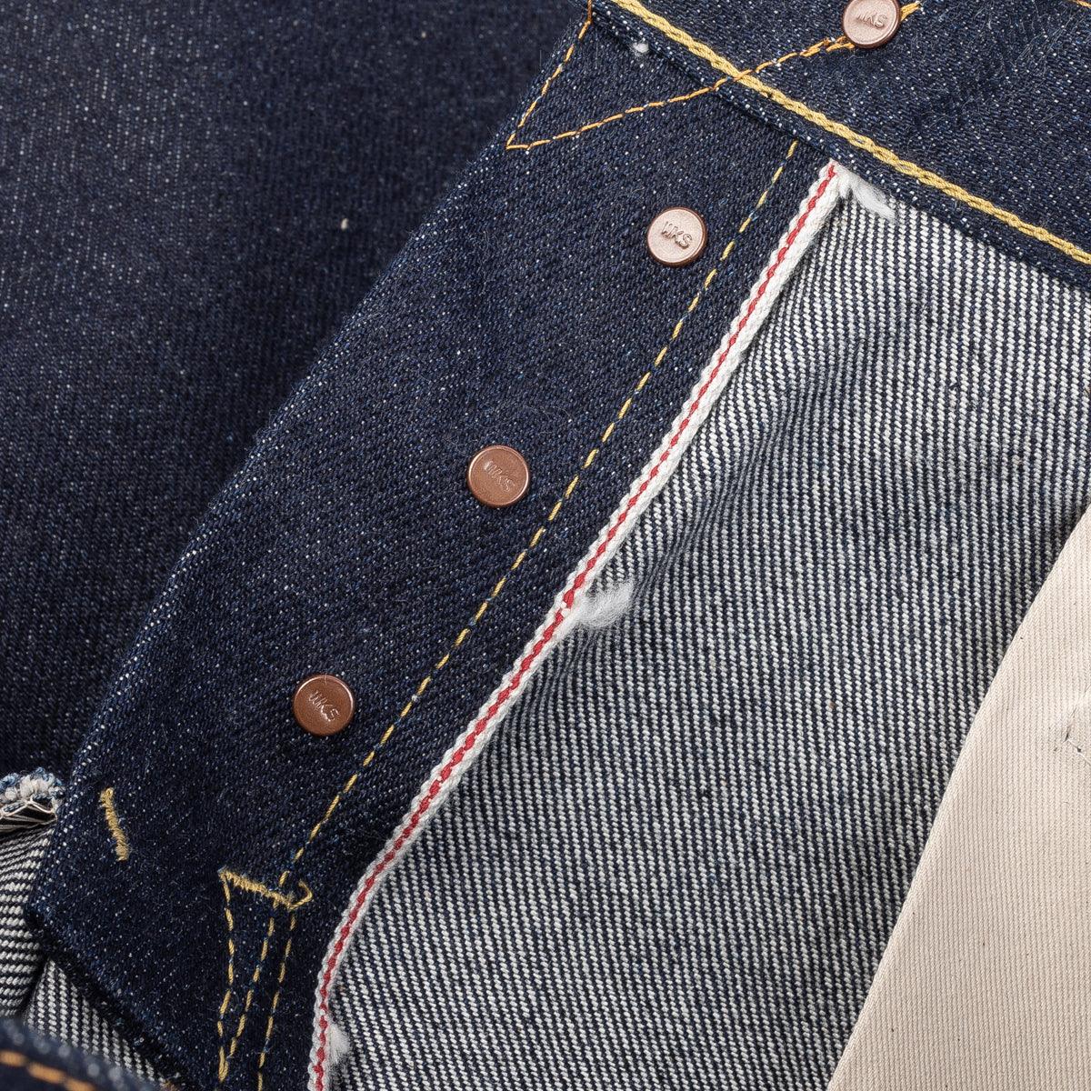 IH-666S-UHR - 21/23oz Ultra Heavy Raw Selvedge Denim Slim Straight Jeans - Indigo - Image 11