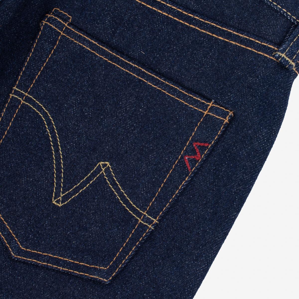 IH-666S-UHR - 21/23oz Ultra Heavy Raw Selvedge Denim Slim Straight Jeans - Indigo - Image 5