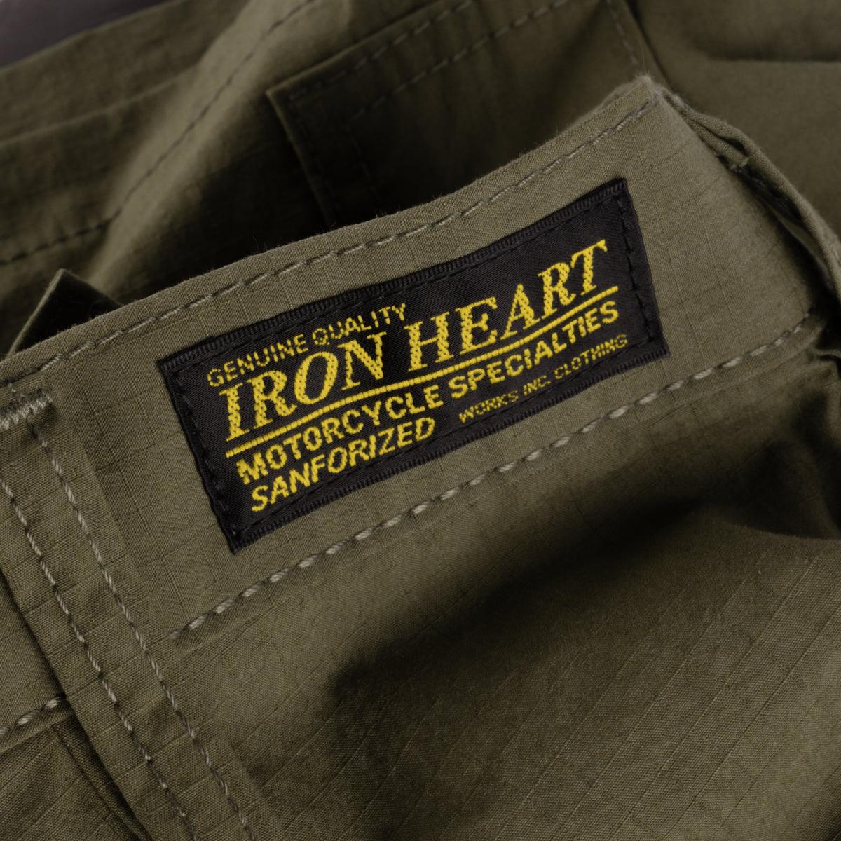 IH-736-ODG - Ripstop Cargo Shorts - Olive Drab Green - Image 9
