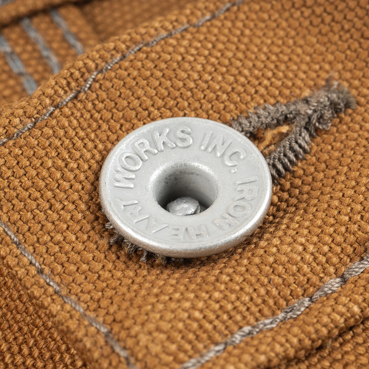 IH-743-BRN - 17oz Duck Cargo Pants - Brown - Image 8