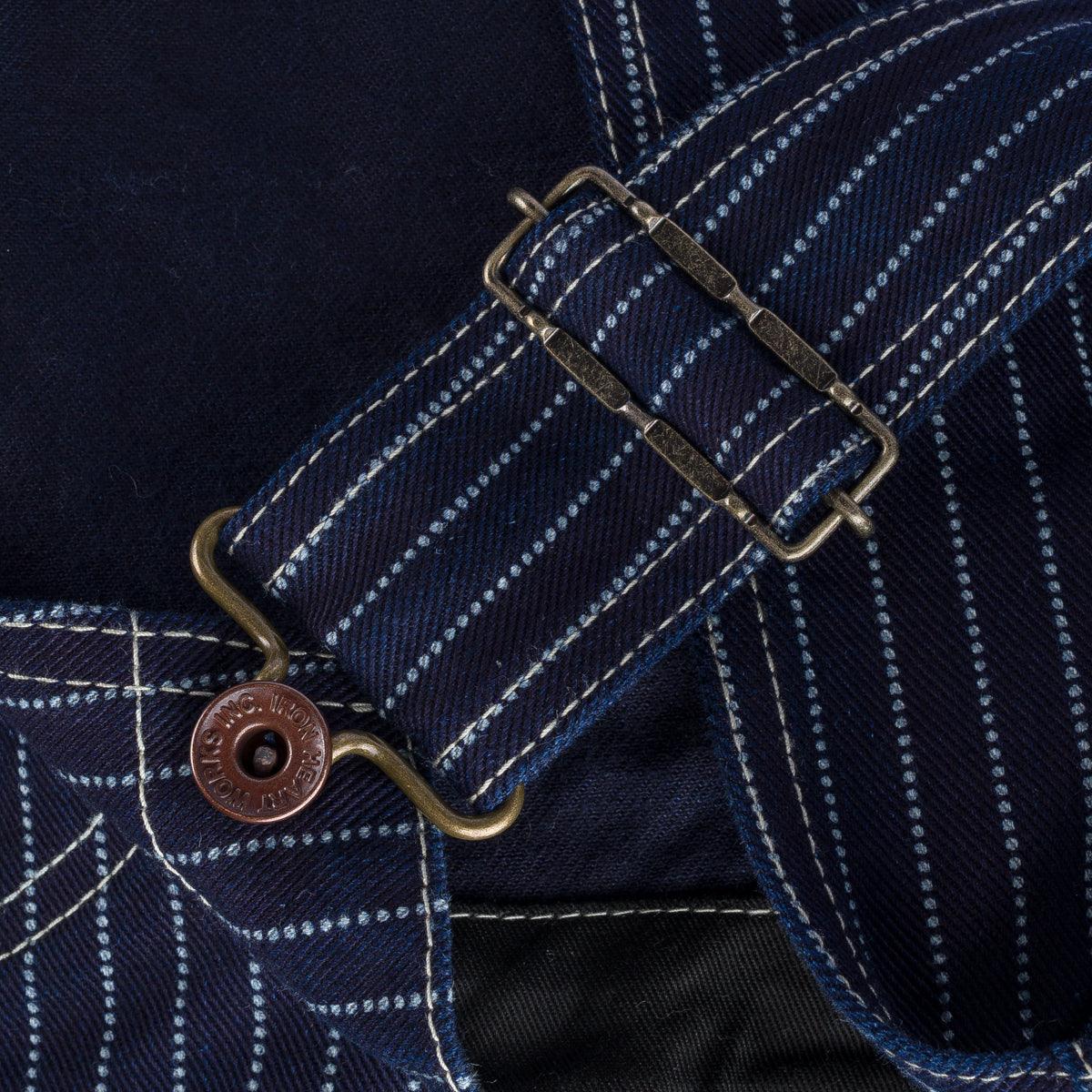 IH-819-IND - 12oz Wabash Double Knee Overalls - Indigo - Image 14