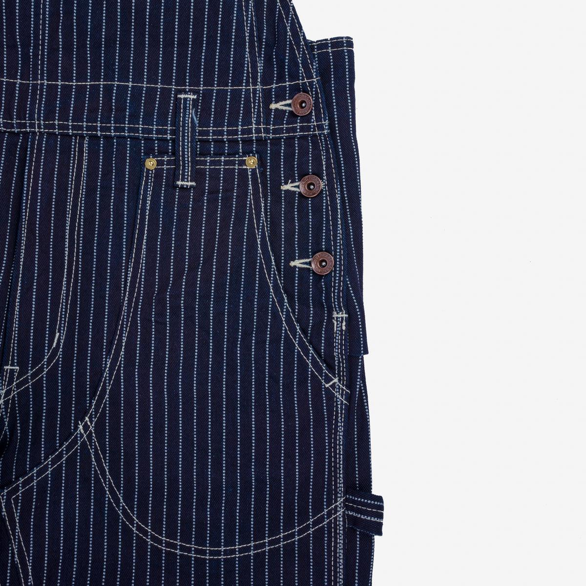 IH-819-IND - 12oz Wabash Double Knee Overalls - Indigo - Image 6