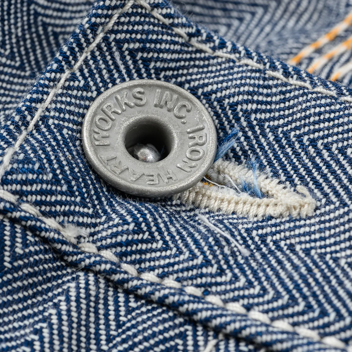 IH-830-IND - SS26 - 10.5oz Herringbone Painter’s Pants - Indigo - Image 10