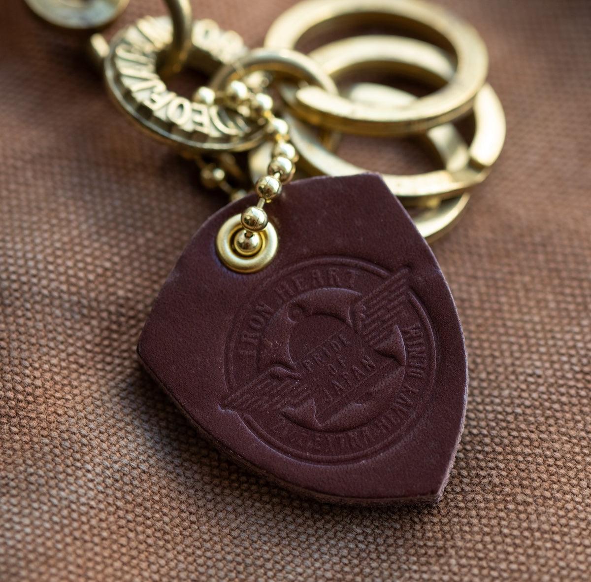 BRASS-W10 - Key Hook with Rings - Brass - Image 3