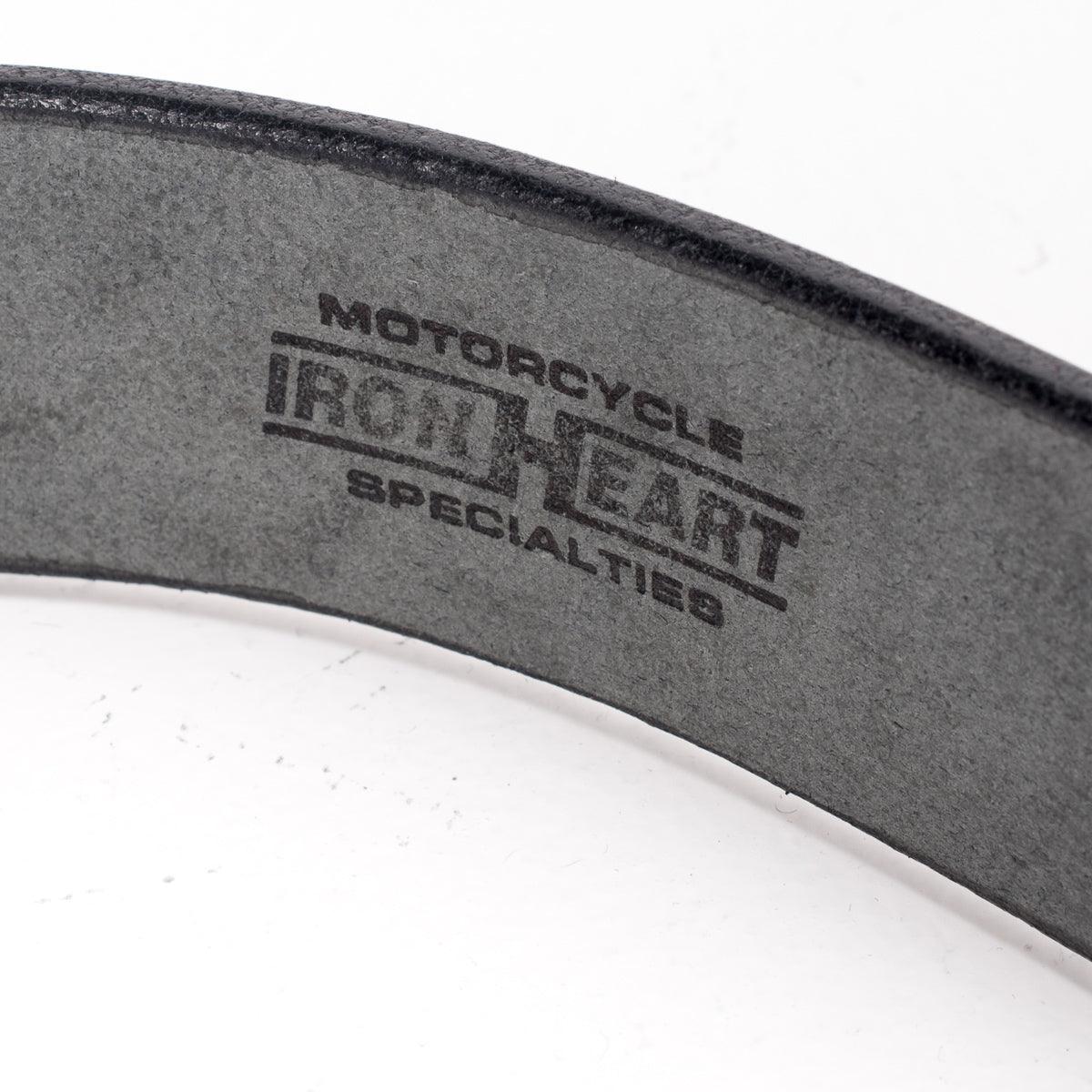 IHB-11-BLK - Heavy Duty "Tochigi" Leather Belt Black - Image 7