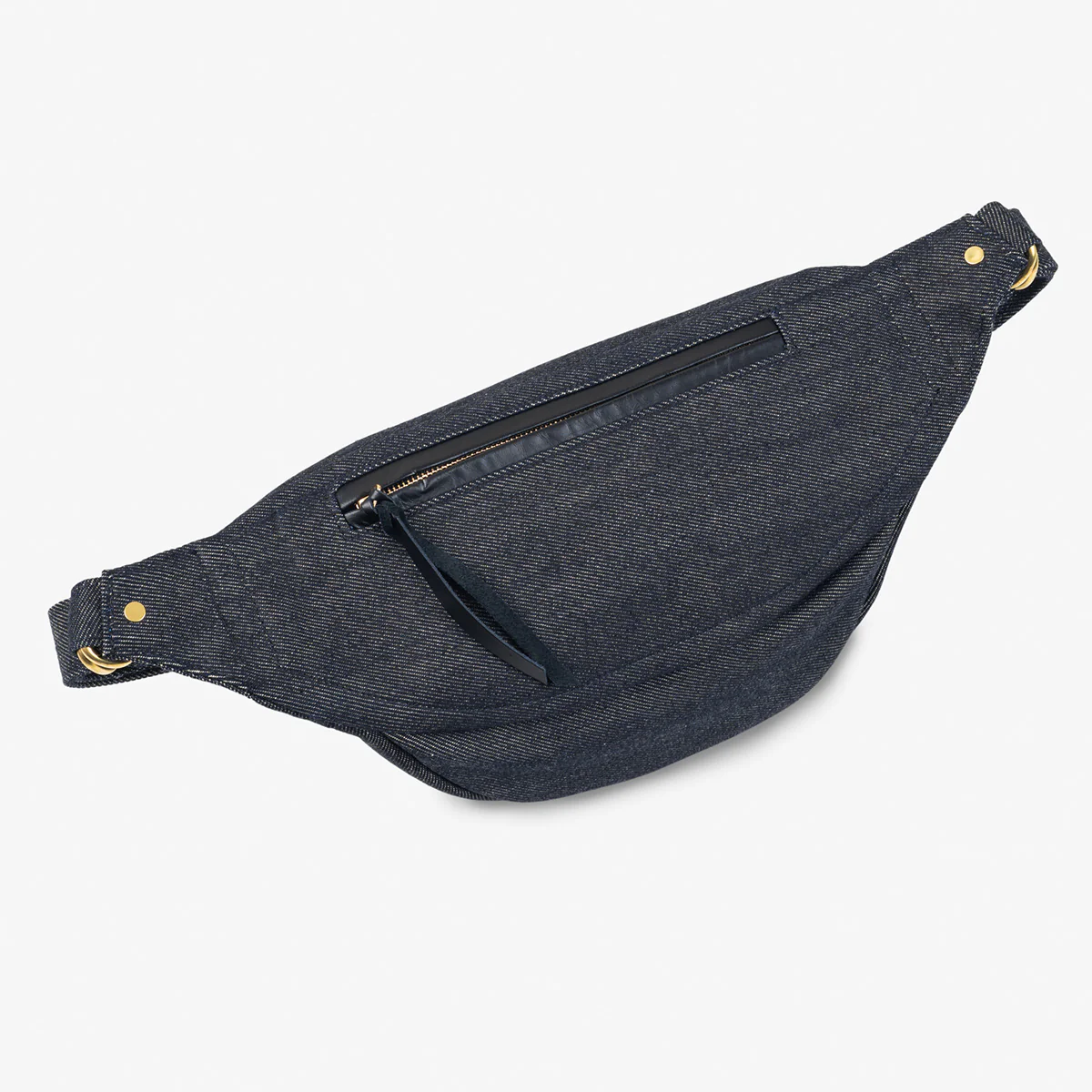 IHE-37-IND - 21oz Denim Waist Bag - Indigo - Image 4