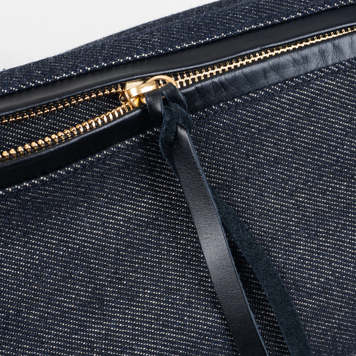 IHE-37-IND - 21oz Denim Waist Bag - Indigo - Image 5