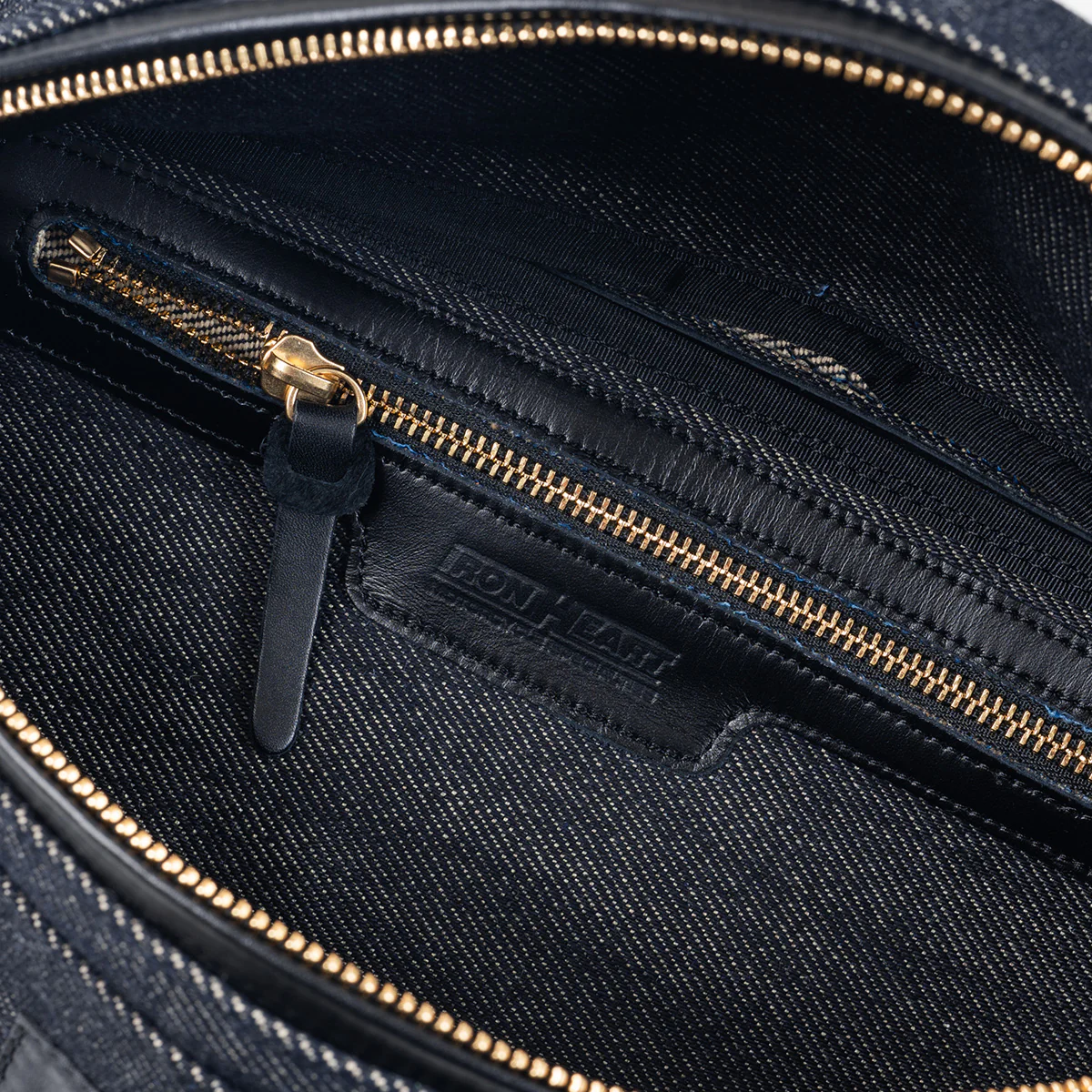 IHE-37-IND - 21oz Denim Waist Bag - Indigo - Image 9