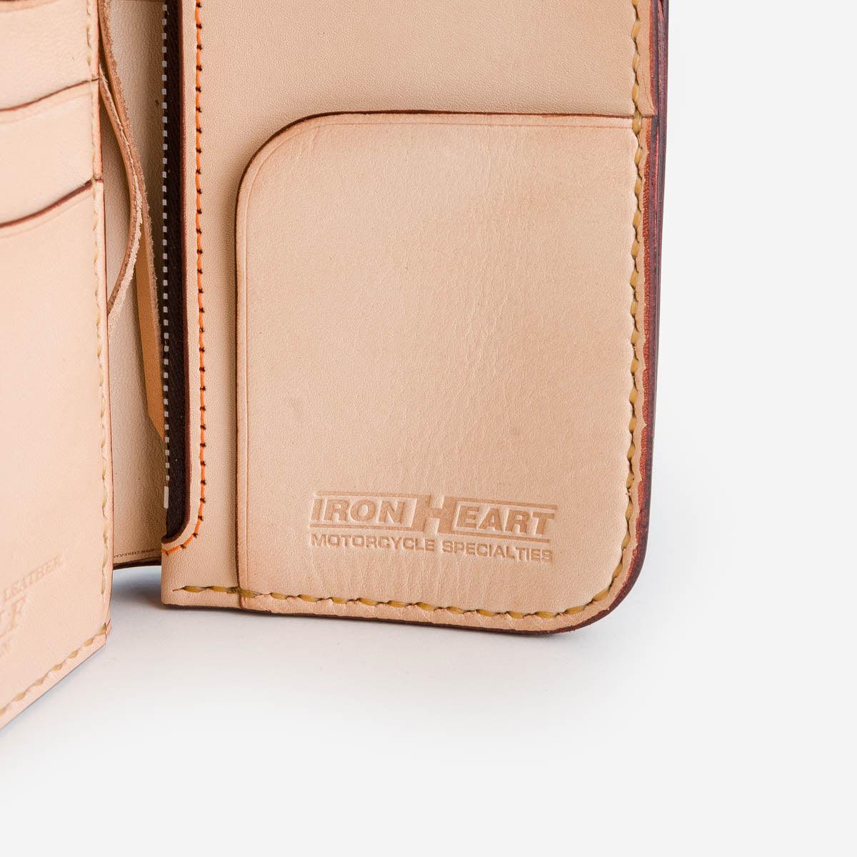 IHG-02-OXB - Medium Shell Cordovan Wallet - Oxblood - Image 3