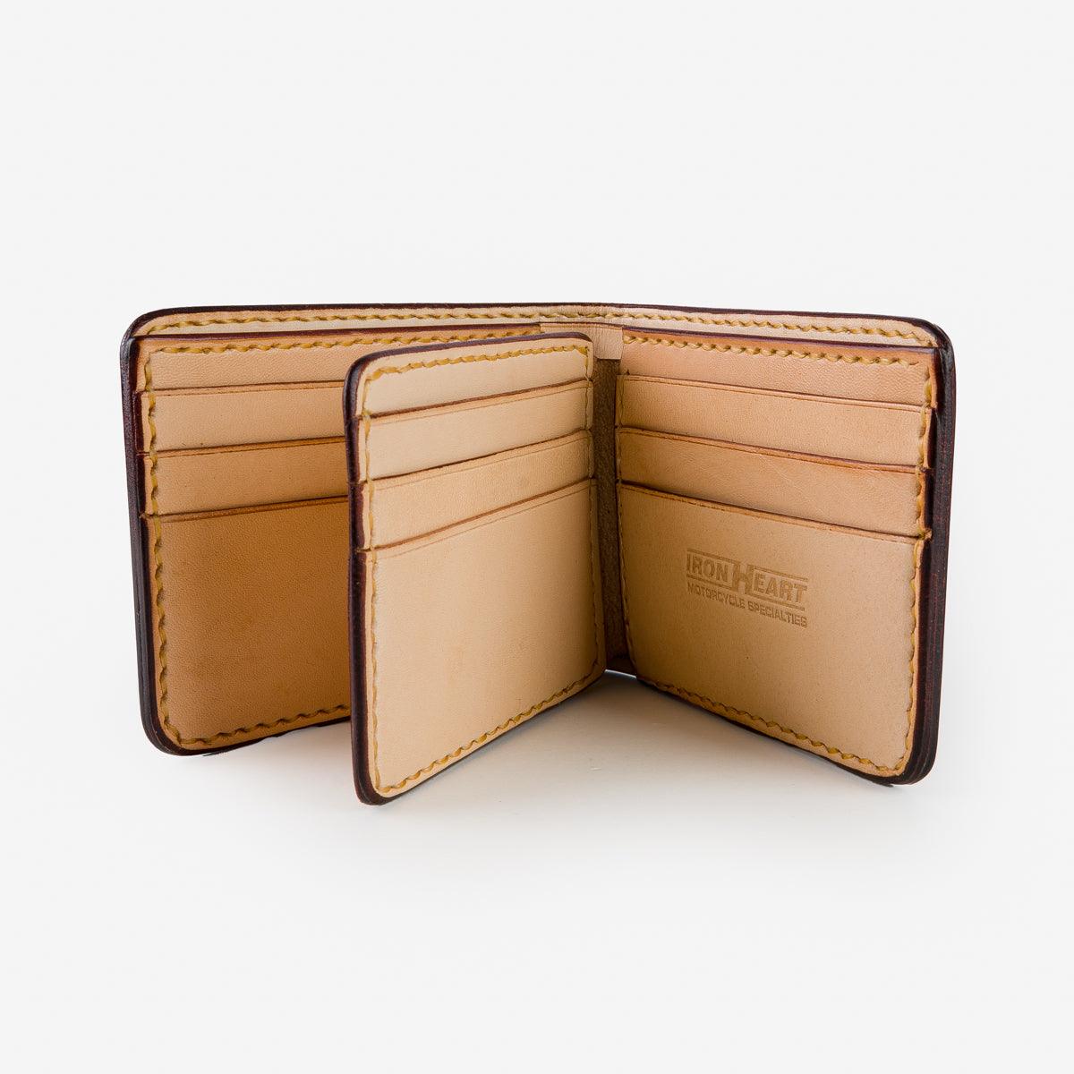 IHG-071-NAT - Slimline Small Shell Cordovan Wallet Natural - Image 3