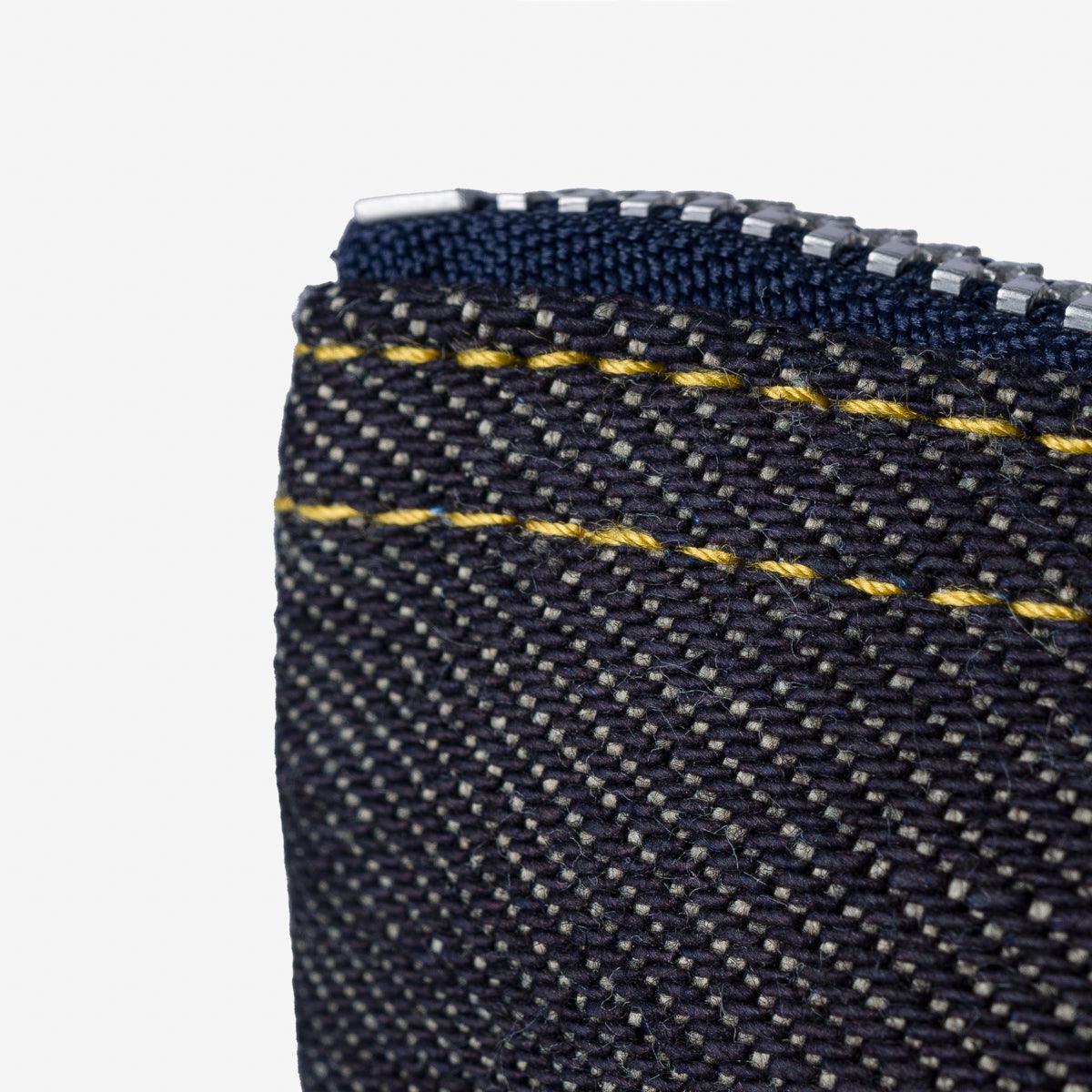 IHG-092 - 21oz Selvedge Denim Zip-Up Pouch - Image 4
