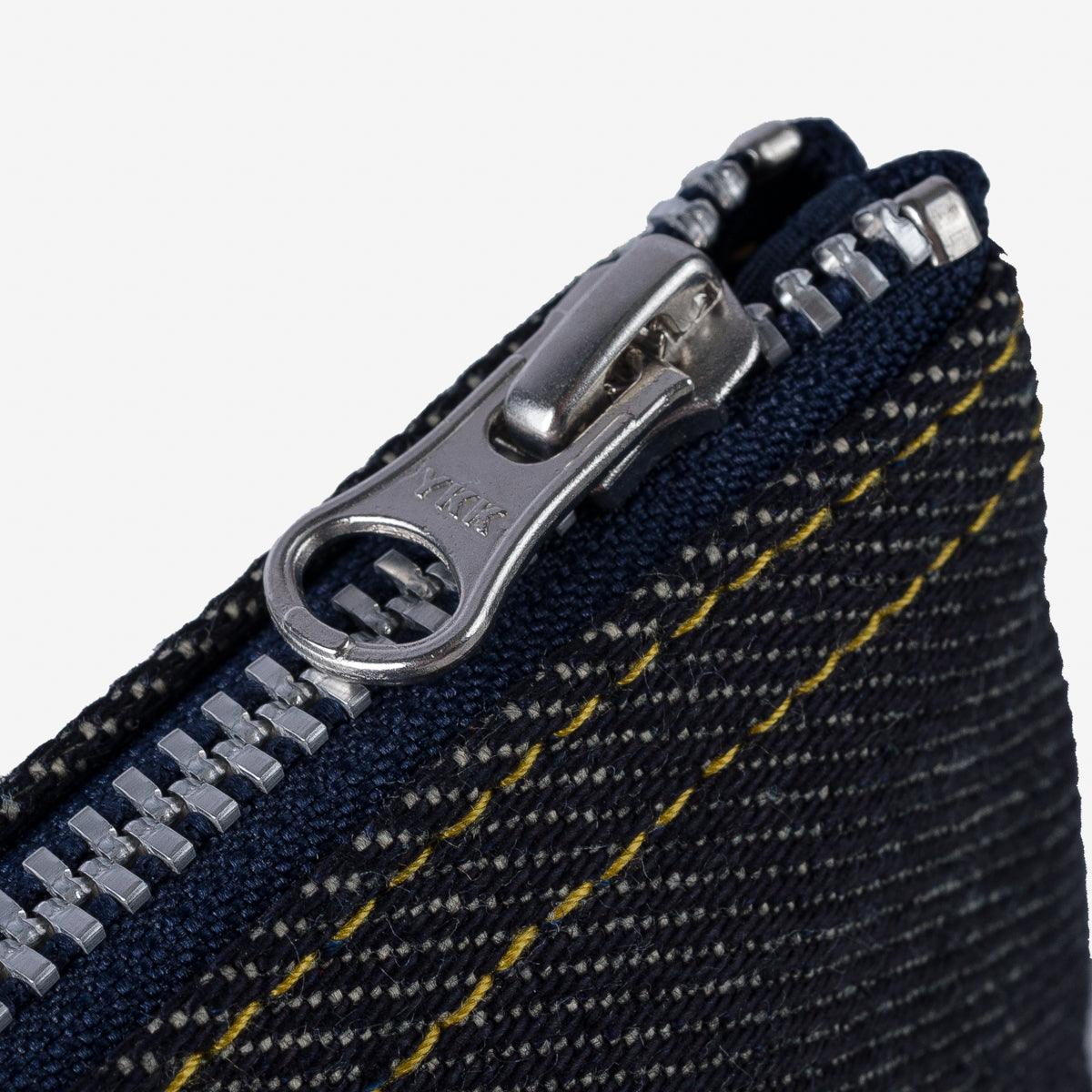 IHG-092 - 21oz Selvedge Denim Zip-Up Pouch - Image 5