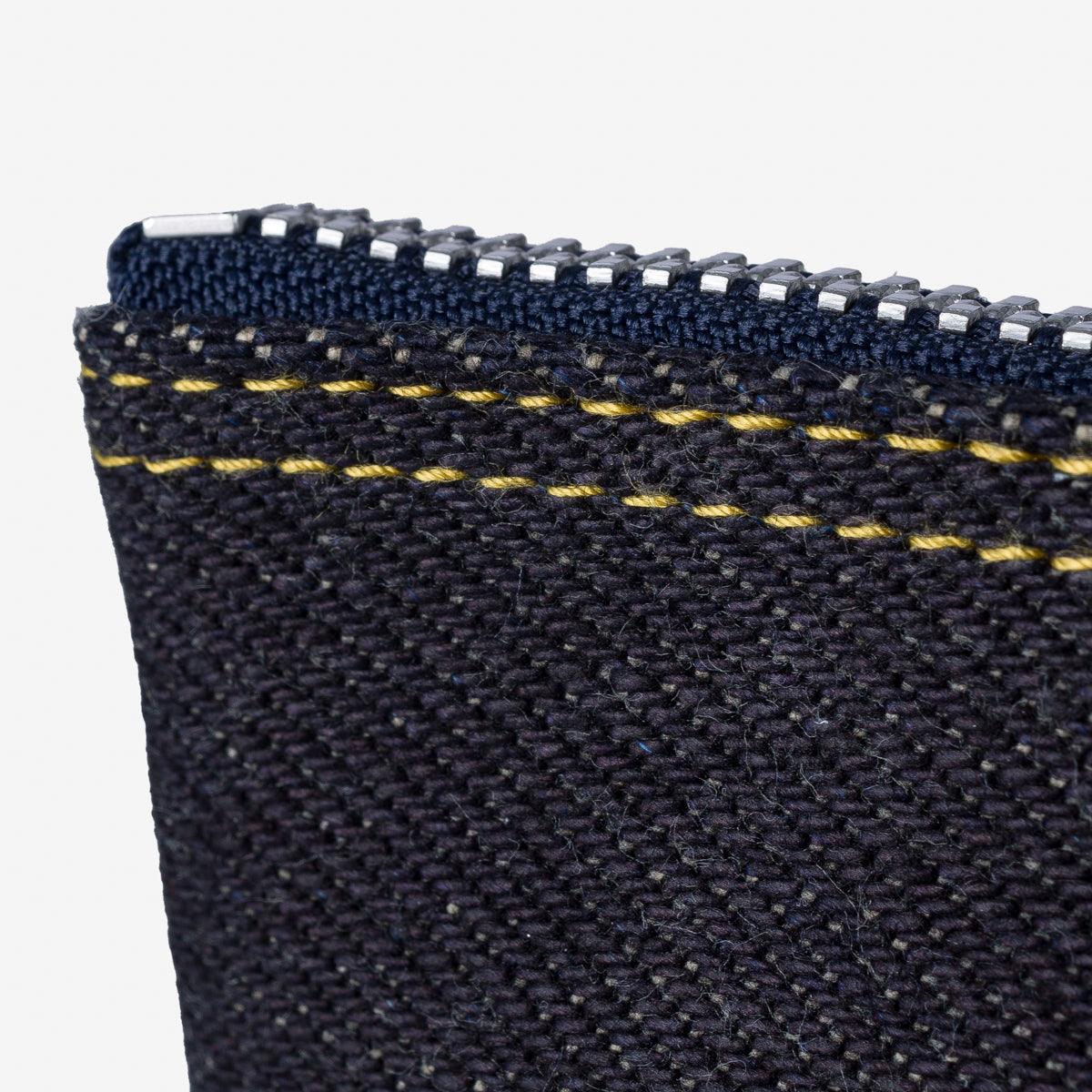 IHG-093 - 25oz Selvedge Denim Zip-Up Pouch - Image 4