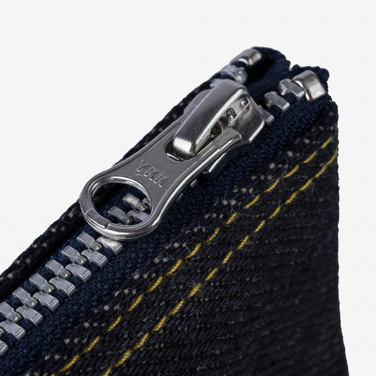 IHG-093 - 25oz Selvedge Denim Zip-Up Pouch - Image 5