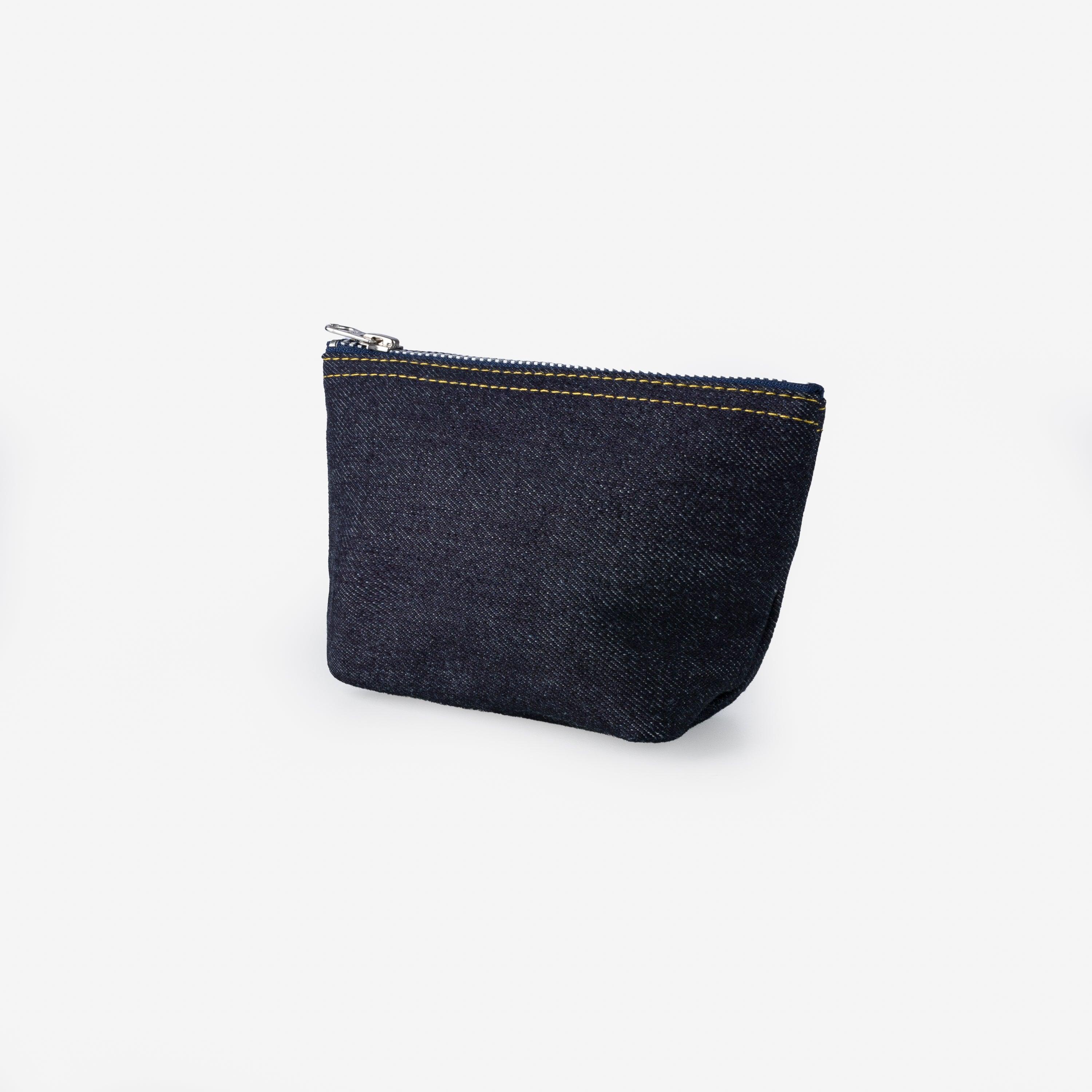 IHG-108 - 14oz Selvedge Denim Zip-Up Pouch - Image 3