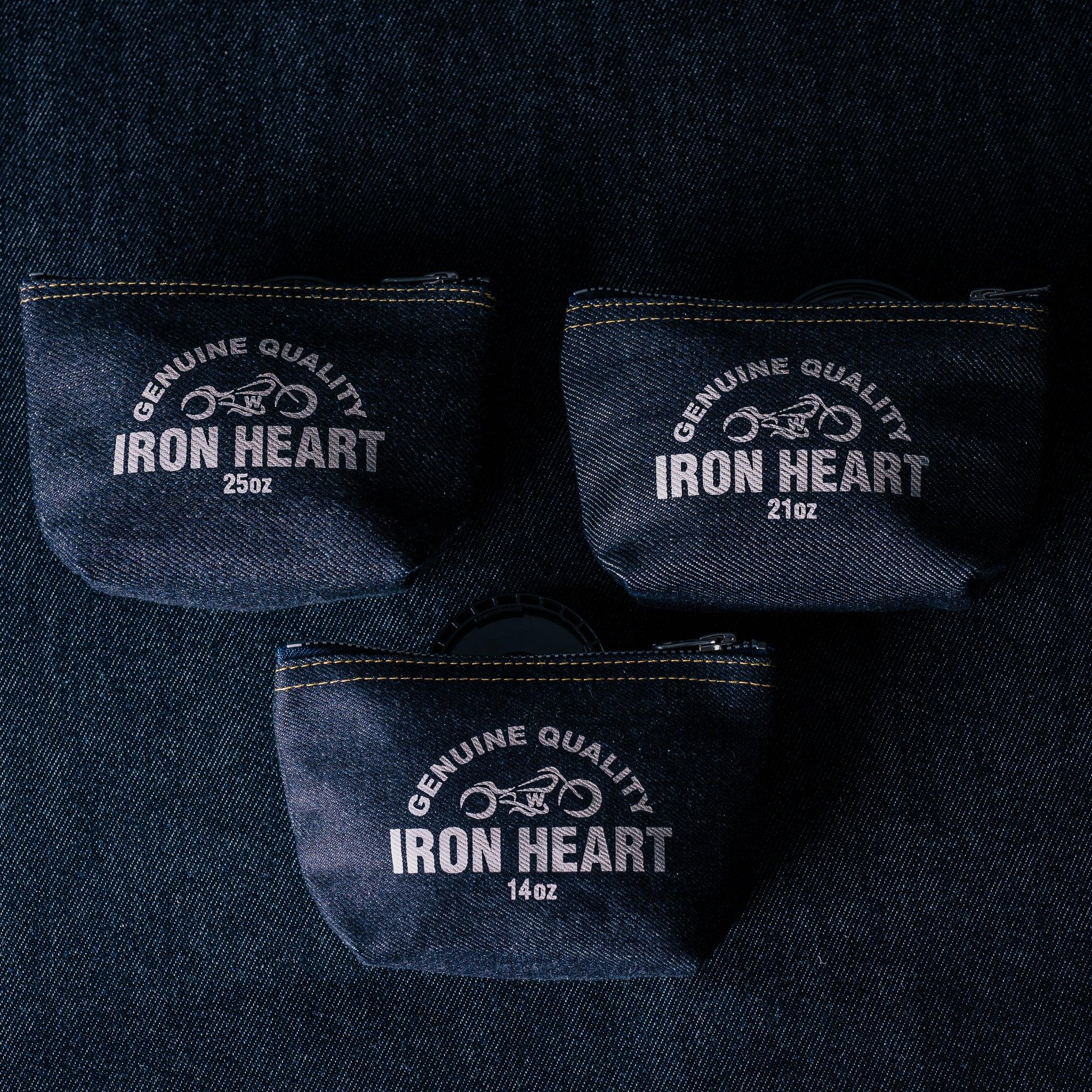 IHG-108 - 14oz Selvedge Denim Zip-Up Pouch - Image 6