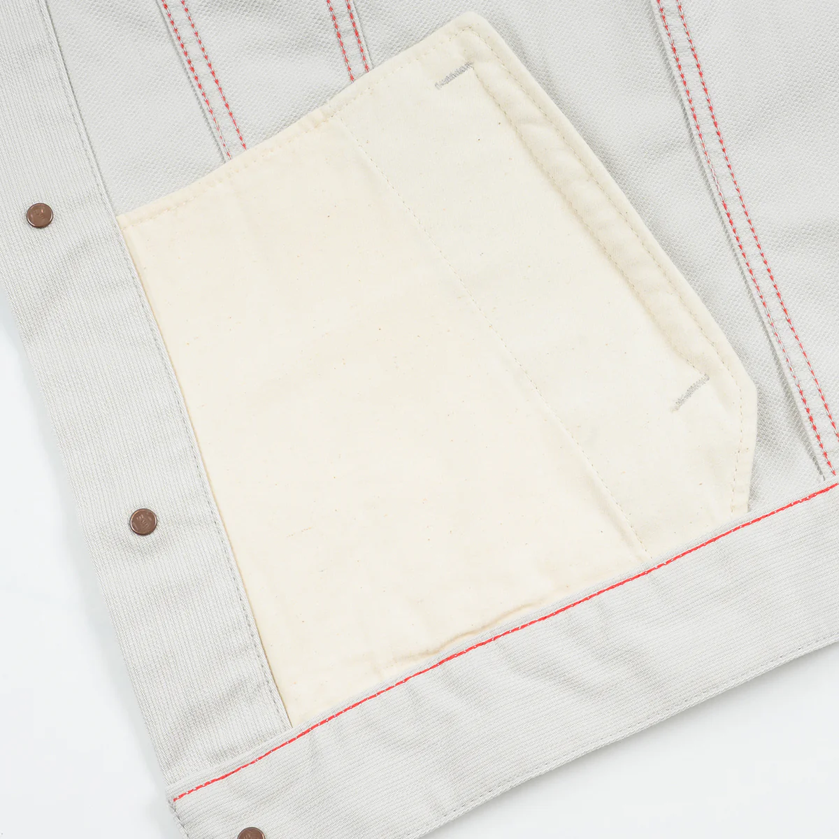 IHJ-162-GRY - 11oz Piqué Modified Type III Jacket - Light Grey - Image 8