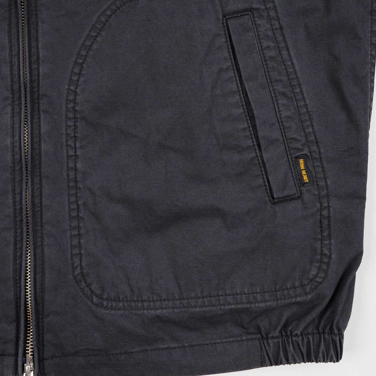 IHJ-165-BLK - 6.2oz Serge Drizzler Jacket - Black - Image 7