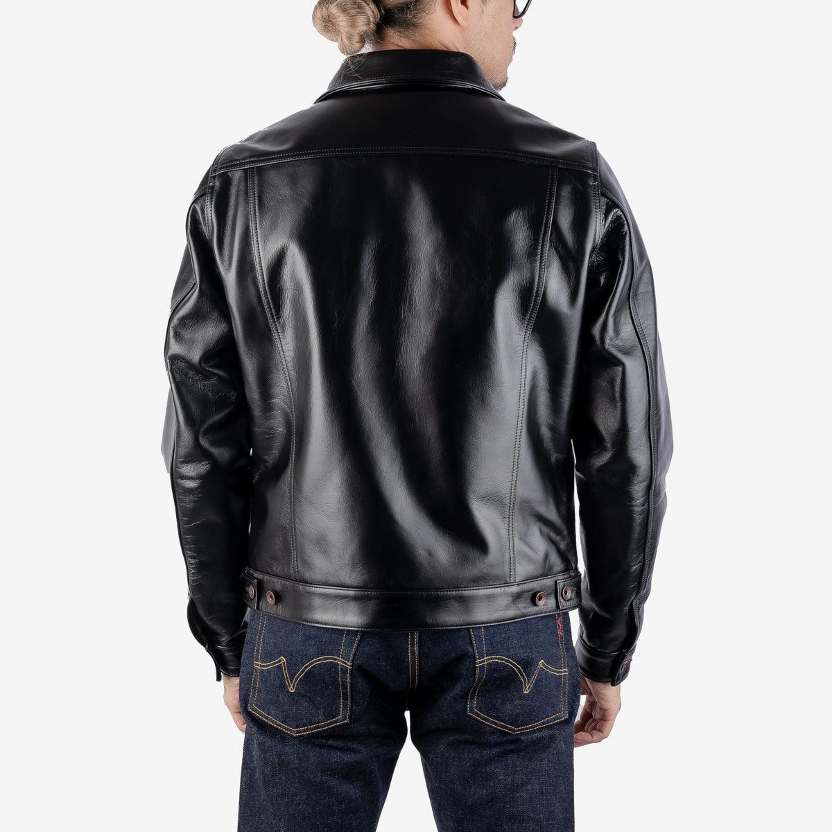 IHJ-64-BLK - Horsehide Modified Type III Jacket - Black - Image 12
