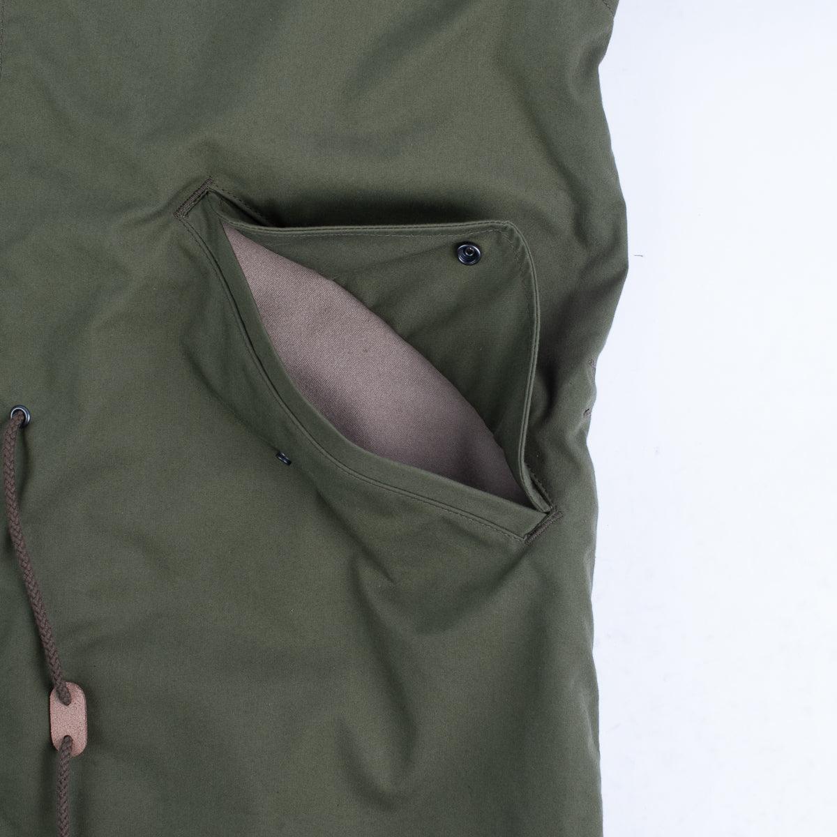 IHM-38-OLV - 5oz Quilted Lining M-51 Type Field Coat - Olive - Image 14