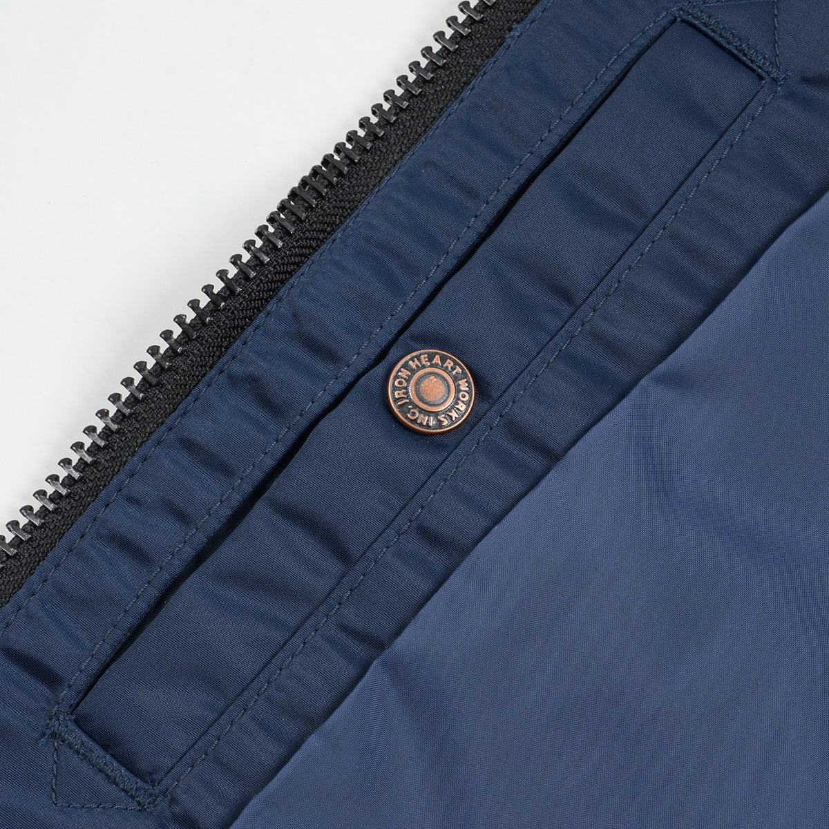 IHM-50-NAV - 4.8oz Nylon Type L-2B Jacket - Navy - Image 9