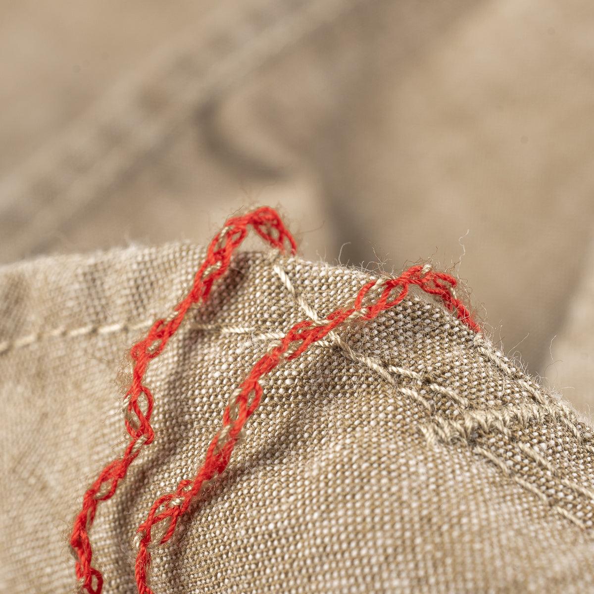 IHSH-315-KHA - Selvedge Chambray Western Shirt - Khaki - Image 14