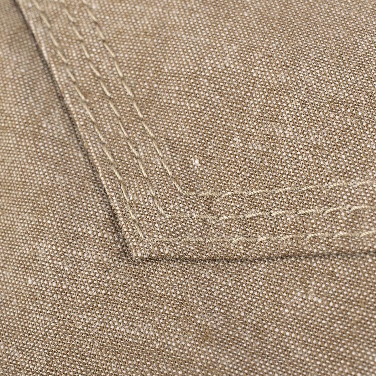 IHSH-315-KHA - Selvedge Chambray Western Shirt - Khaki - Image 7