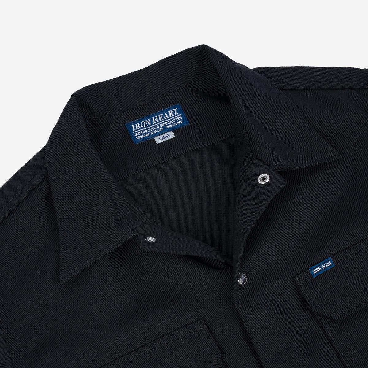 IHSH-364-BLK - 11oz T/C Mechanic Shirt - Black - Image 5