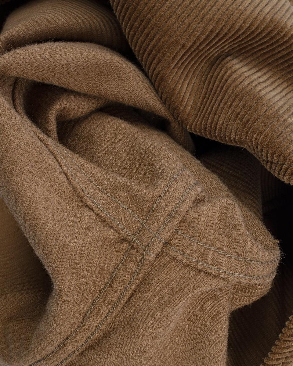 IHSH-398-CAM - 11oz Corduroy Western Shirt - Camel - Image 8