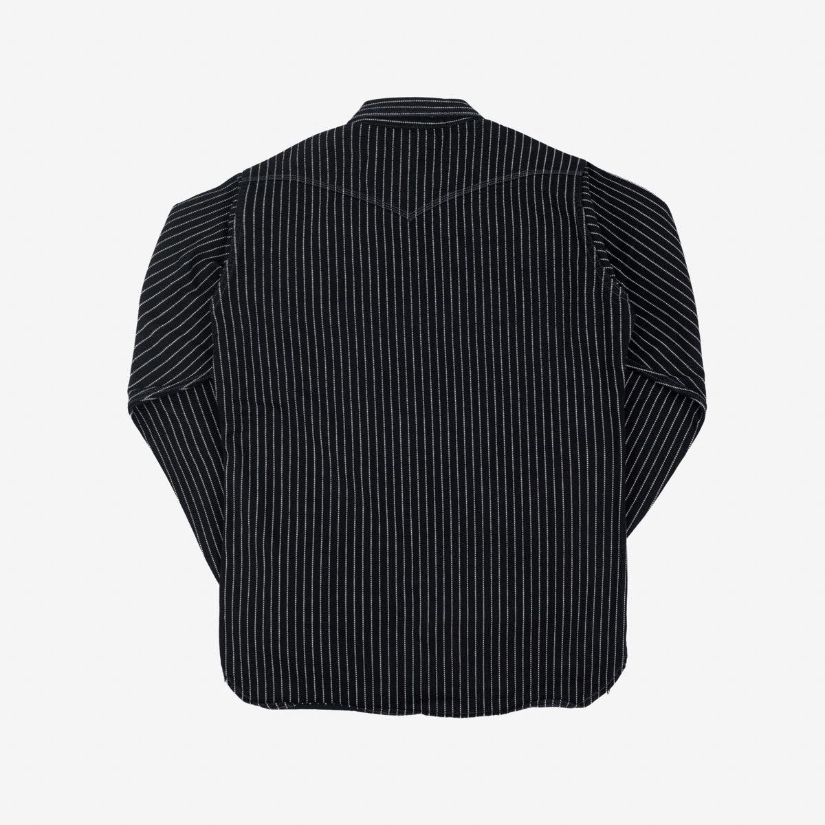 IHSH-62-BLK - 12oz Wabash Western Shirt - Black - Image 4