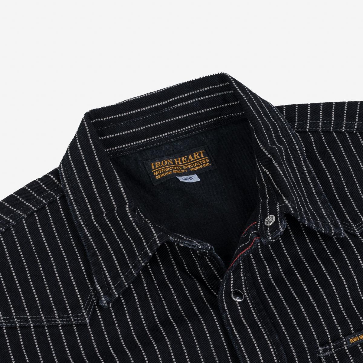 IHSH-62-BLK - 12oz Wabash Western Shirt - Black - Image 5