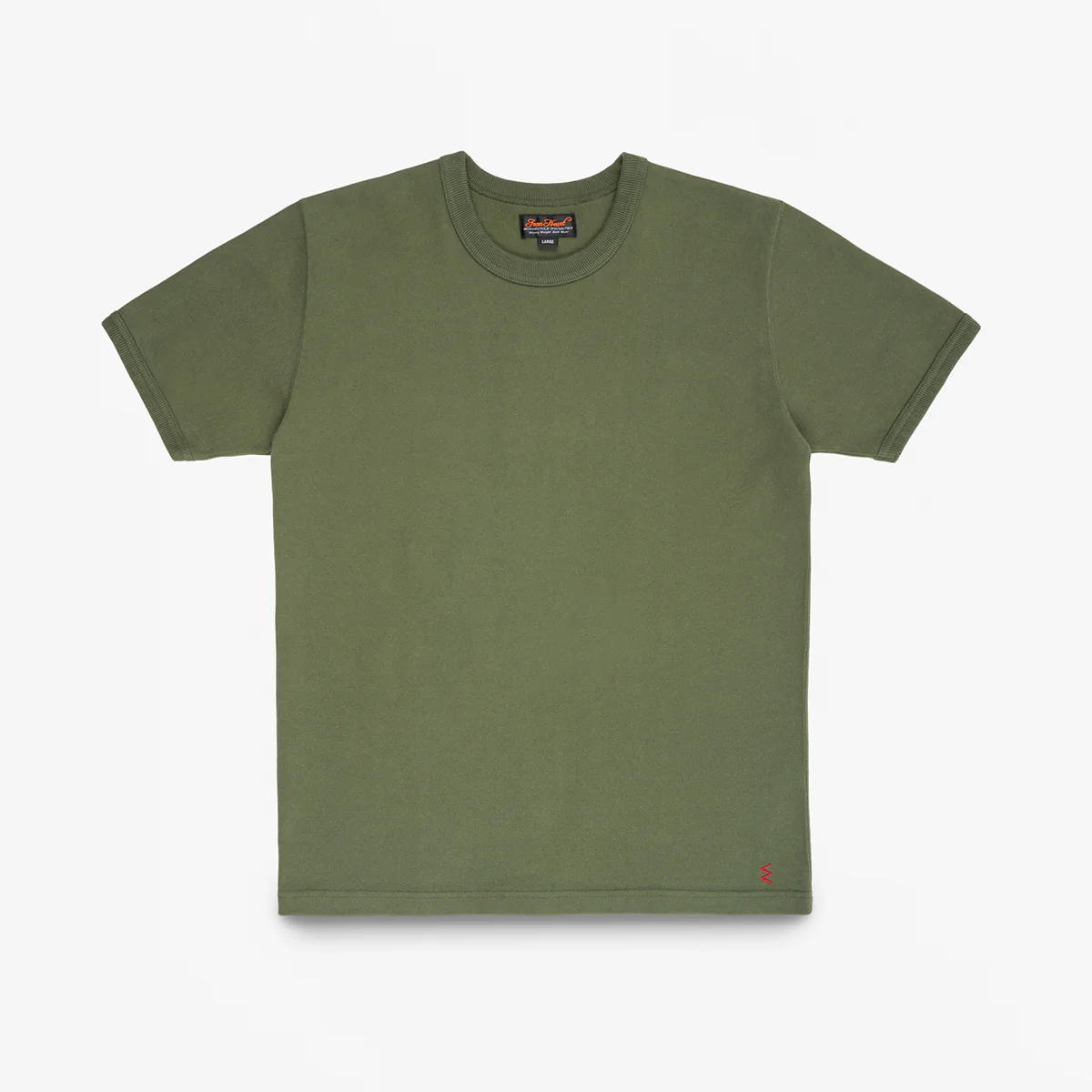 IHT-1600-OLV - 11oz Crew Neck T-Shirt - Olive