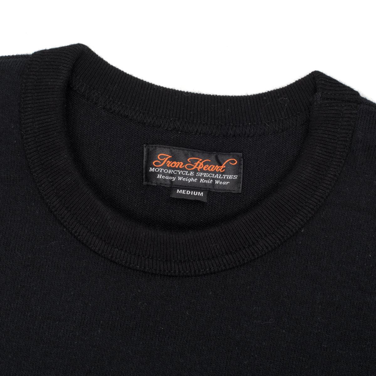 IHTL-1501-BLK - 11oz Crew Neck Sweater - Black - Image 4