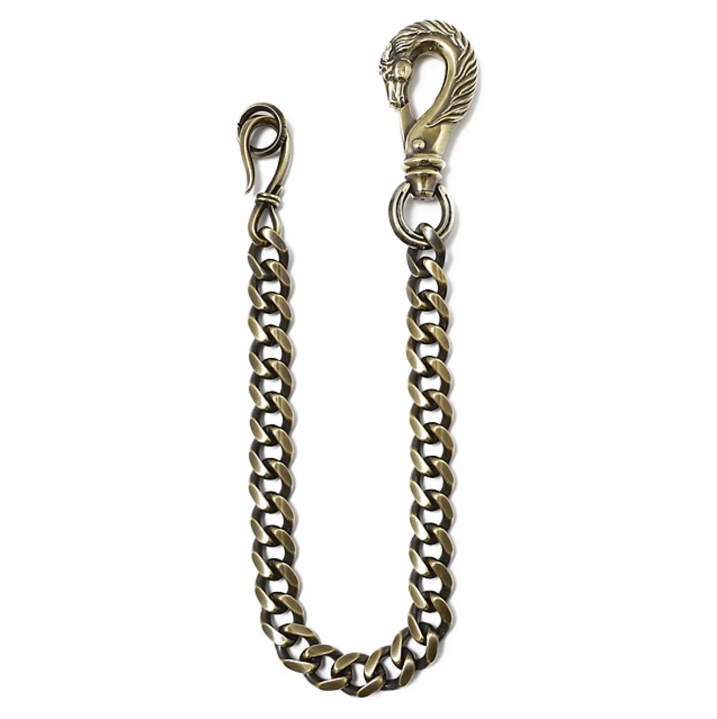PE-HORSE-WALLET-CHAIN-HORSE-X-HOOK-BR - Peanuts & Co Horse Wallet Chain (horse×hook) - Brass - Image 4