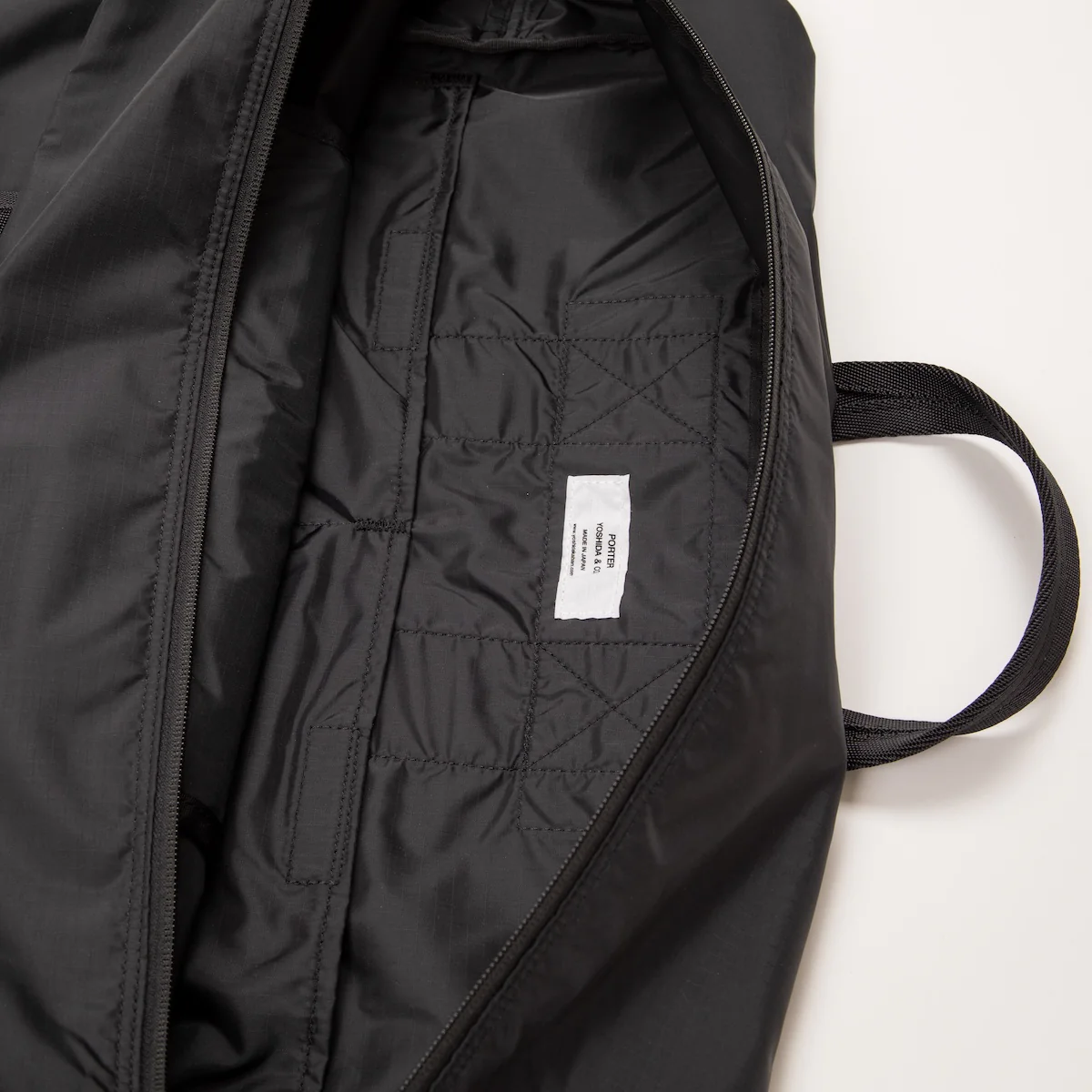 PO-FLEX-DUFFLE-BAG-BLK - Porter-Yoshida & Co - FLEX 2WAY DUFFLE BAG (S) - Black - Image 6