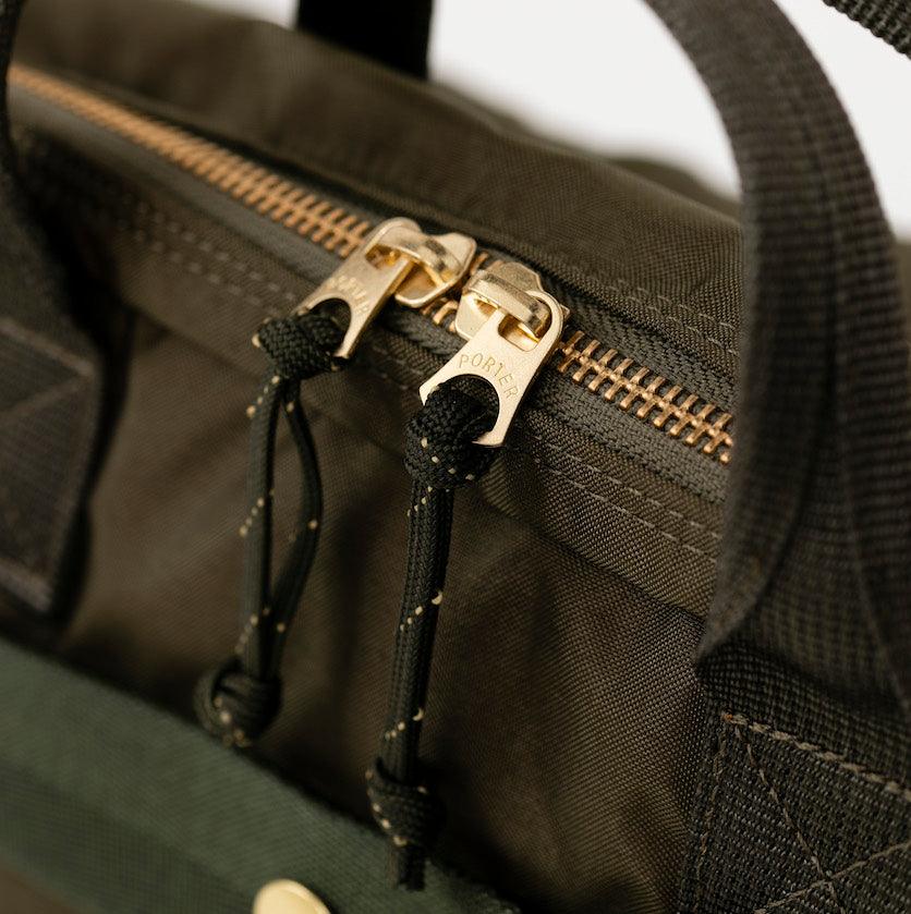 PO-FORCE-3WAY-BRIEFCASE-OLV - Porter-Yoshida & Co - FORCE 3WAY BRIEFCASE - Olive Drab - Image 6