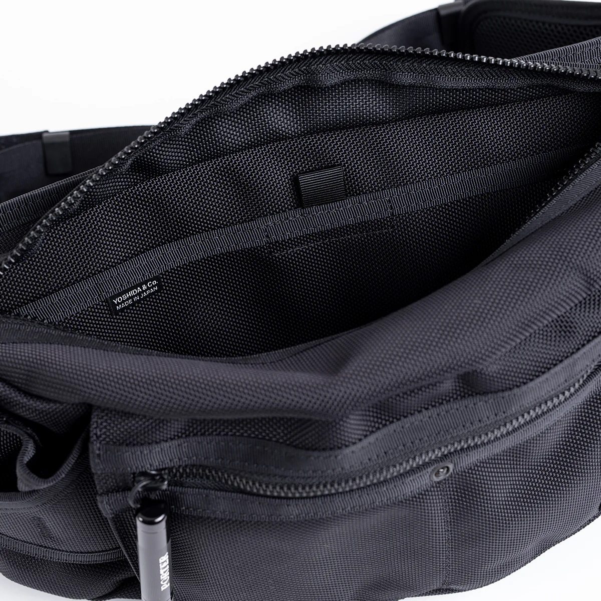 PO-HEAT-WAIST-BLK - Porter-Yoshida & Co. HEAT WAIST BAG - Black - Image 12